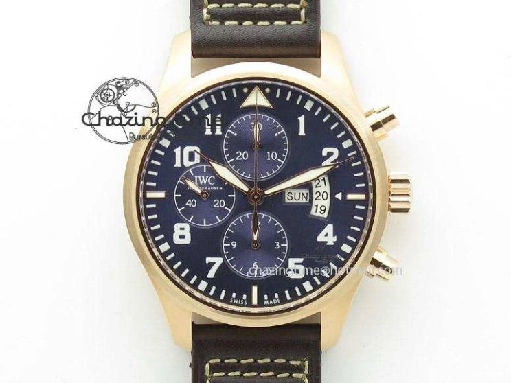 MIROTIME 0402 Pilot Top Gun IW326901 M+F 1:1 Best Edition Black Dial on Black Rubber Strap A SportInspired 6999
